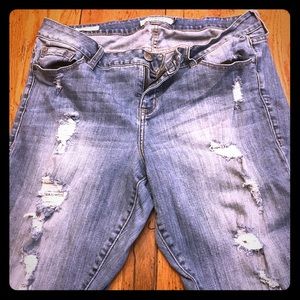 Torrid Distressed boyfriend jeans size 18